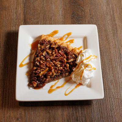 Kentucky Bourbon Pecan Pie — official menu photograph